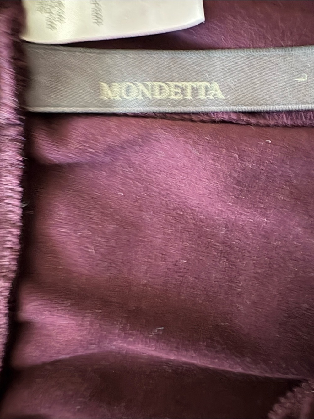 Mondetta Deep Plum Fleece Joggers - Picture 4 of 6